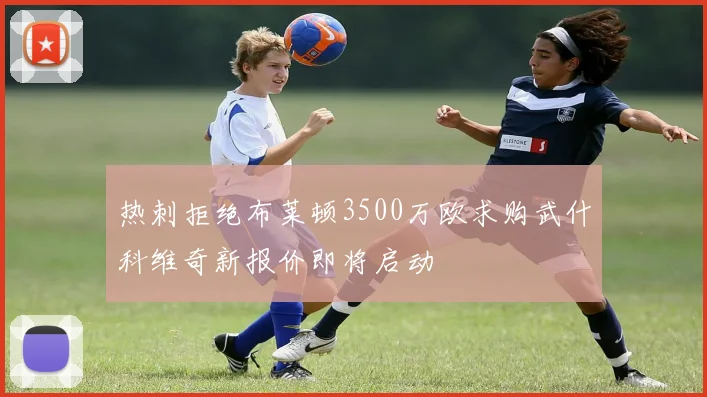 热刺拒绝布莱顿3500万欧求购武什科维奇新报价即将启动